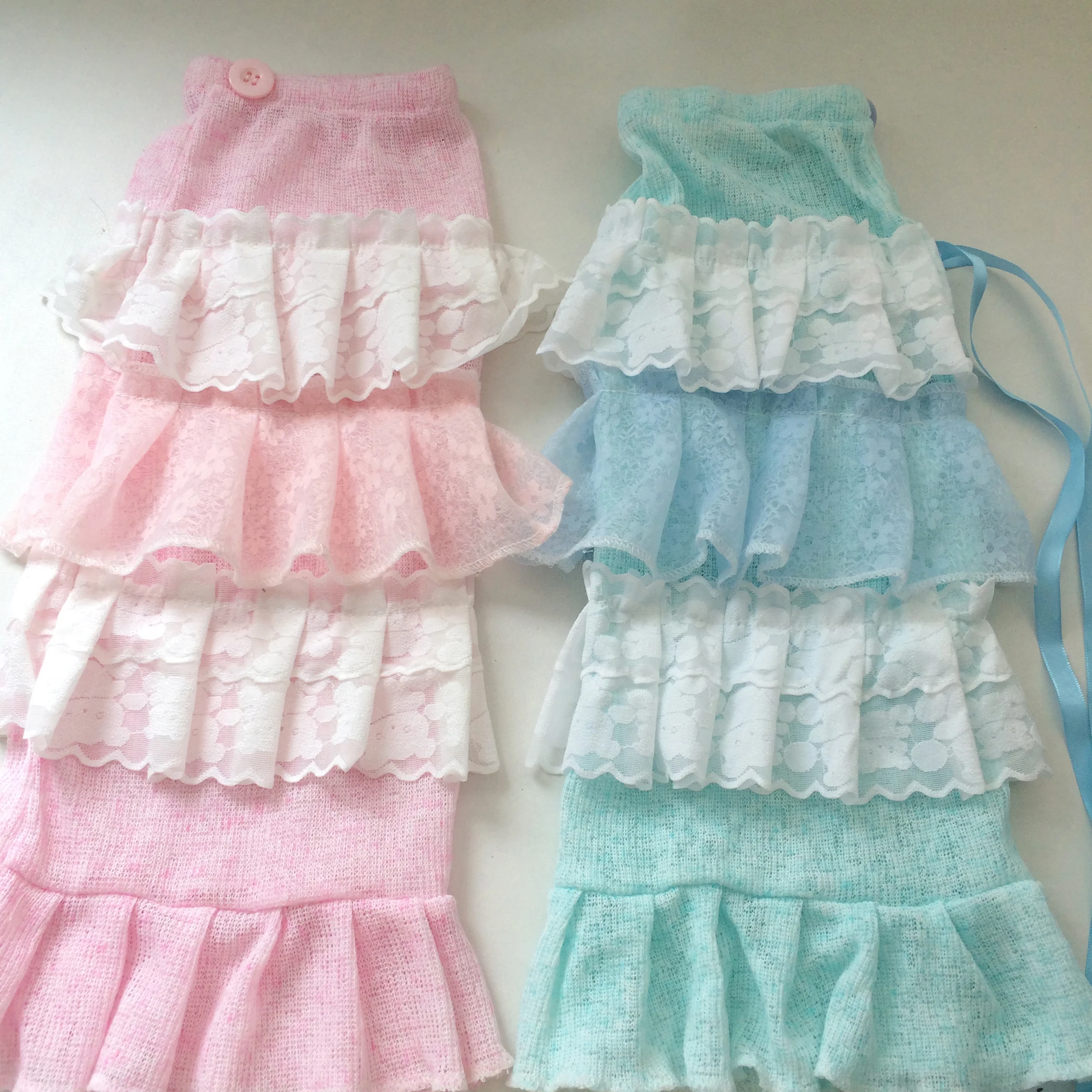 Japanese Cute Two-tone Lace Splicing Cake Hosiery Autumn New Design Sweet Versatile Age-reducing Slimming Leg Warmers Ladies