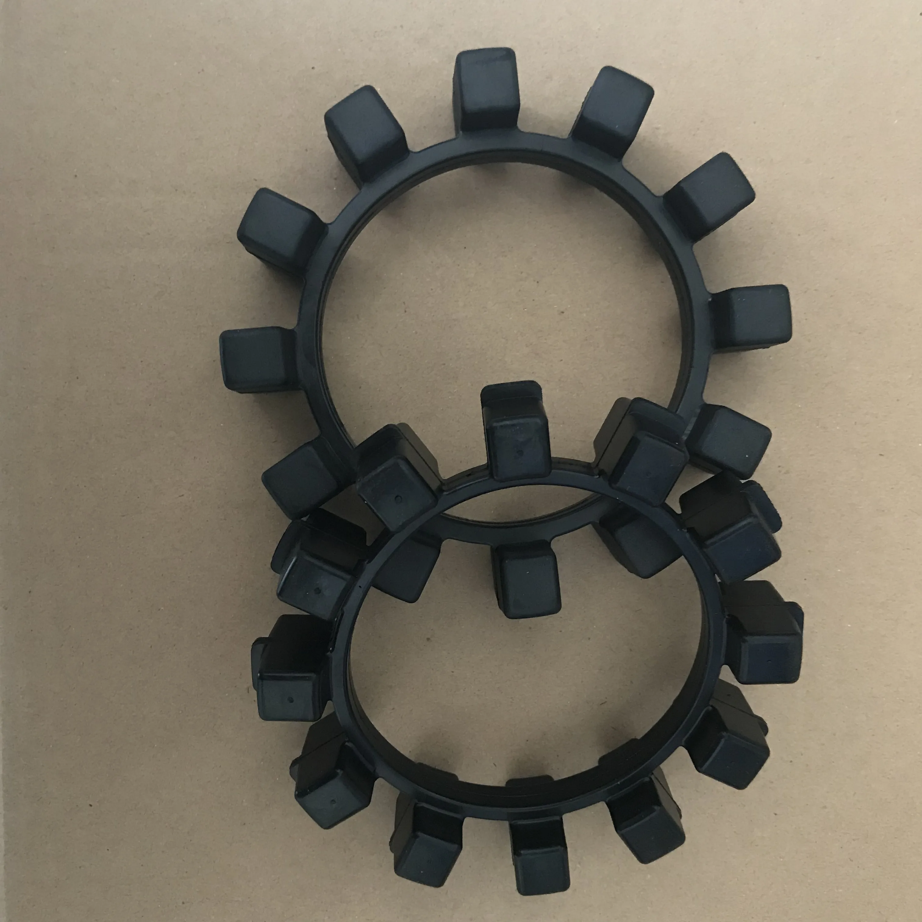 Imported KTR55/NBR/T30 coupling elastomer 9 plum blossom cushion 6 shock absorber ring rubber block POLY-NORM