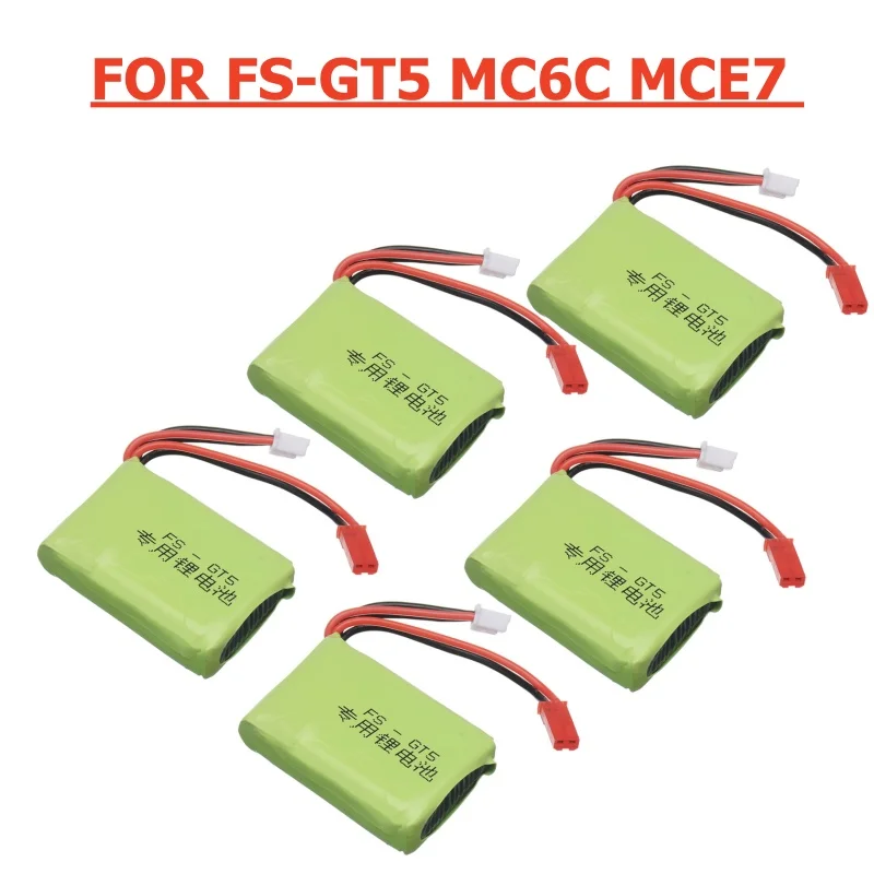 7.4V 1600mAh lipo Battery for Flysky FS-GT5 Transmitter RC Models Parts Toys accessories 7.4v Rechargeable Battery for MC6C MCE7