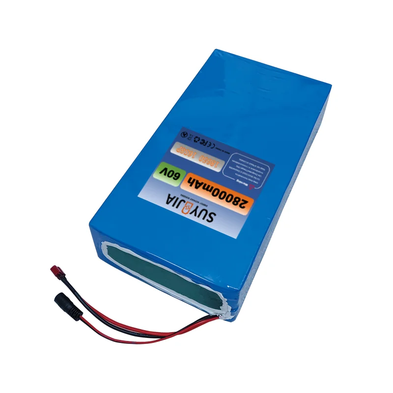 60V28Ah 18650 Lithium Battery Pack 16S8p 2000W Brand New Lithium Battery  High Power Suitable for Various Transport Vehicles