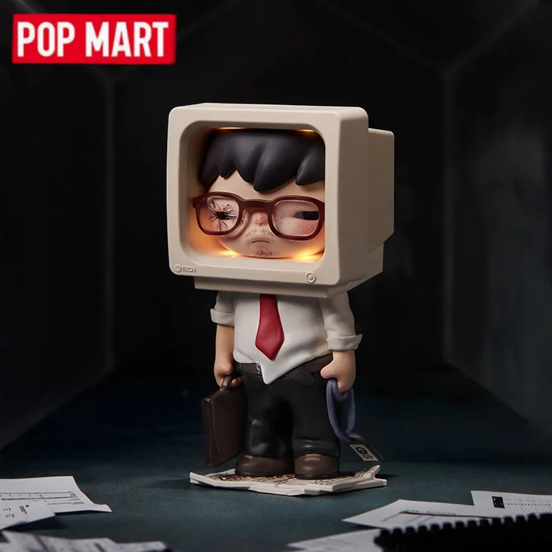 

Original POP MART Hirono Tamed Wildgrass Series Blind Box PVC Anime Action Figure Collection Models Desktop Ornament Dolls Gifts