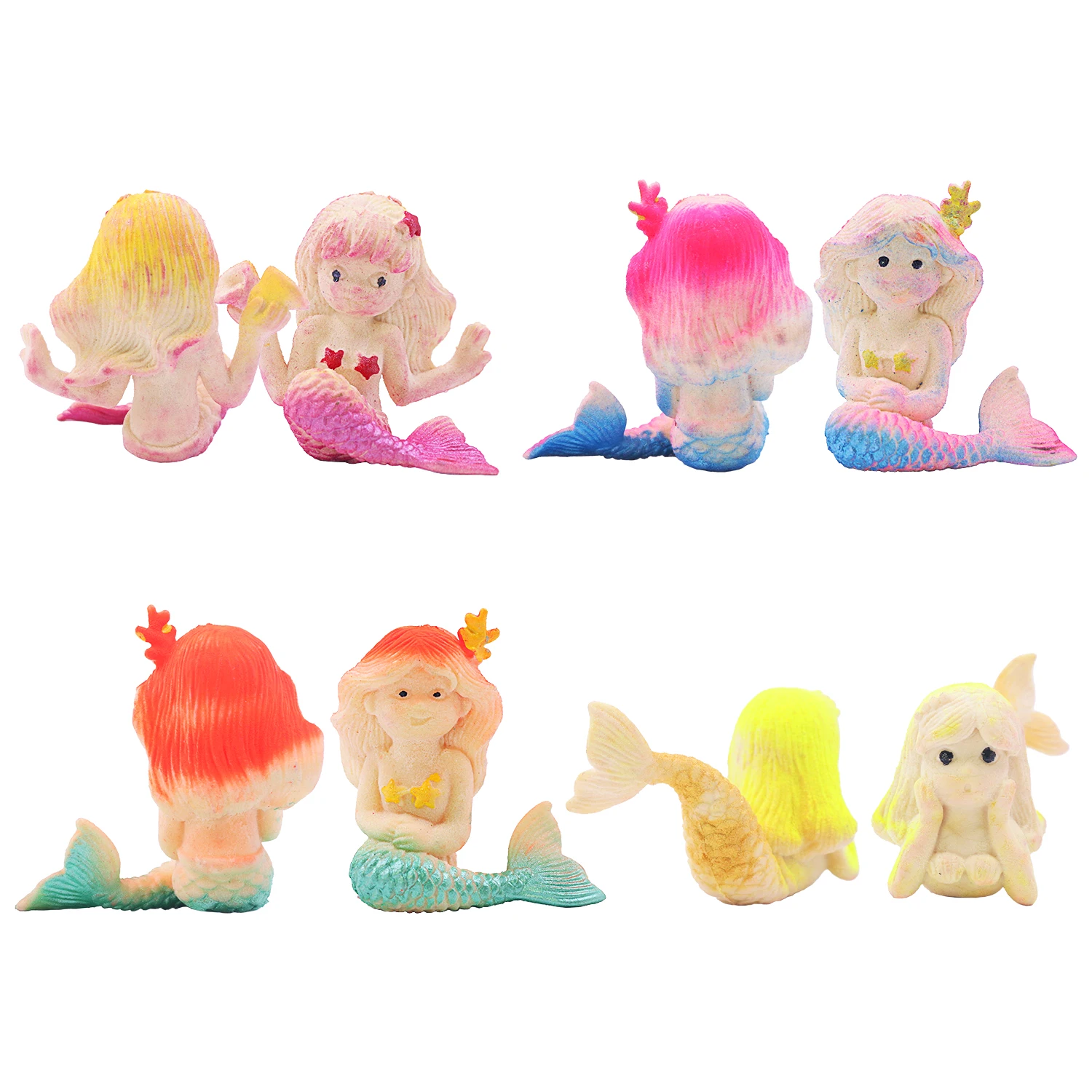 Novel Soaking Water Expands Ocean Mermaid Expansion Toy, Creative Parent Child Interaction Early Education Cognition