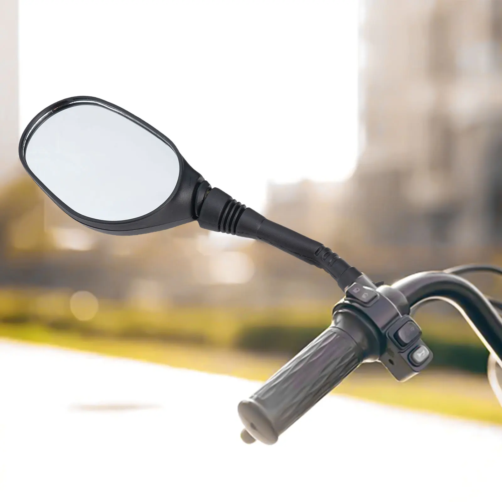 

And Remove Bicycle Rearview Mirrors Product Name Rearview Mirrors Unique Appearance Wide Application ABS Plastic