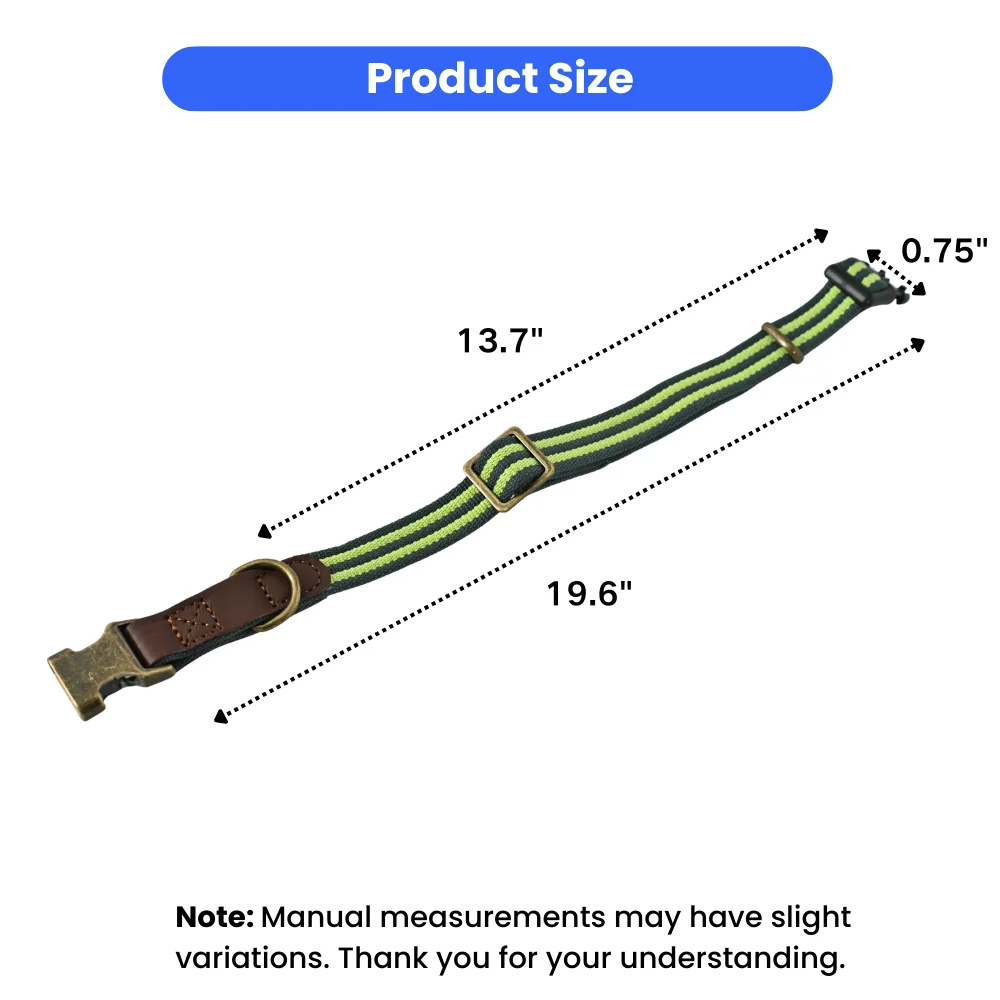 60PCS/Carton Adjustable Dog Collar Durable Lightweight Pet Collar with Metal Buckle D Ring Comfortable Washable Neck Strap for Walking Training
