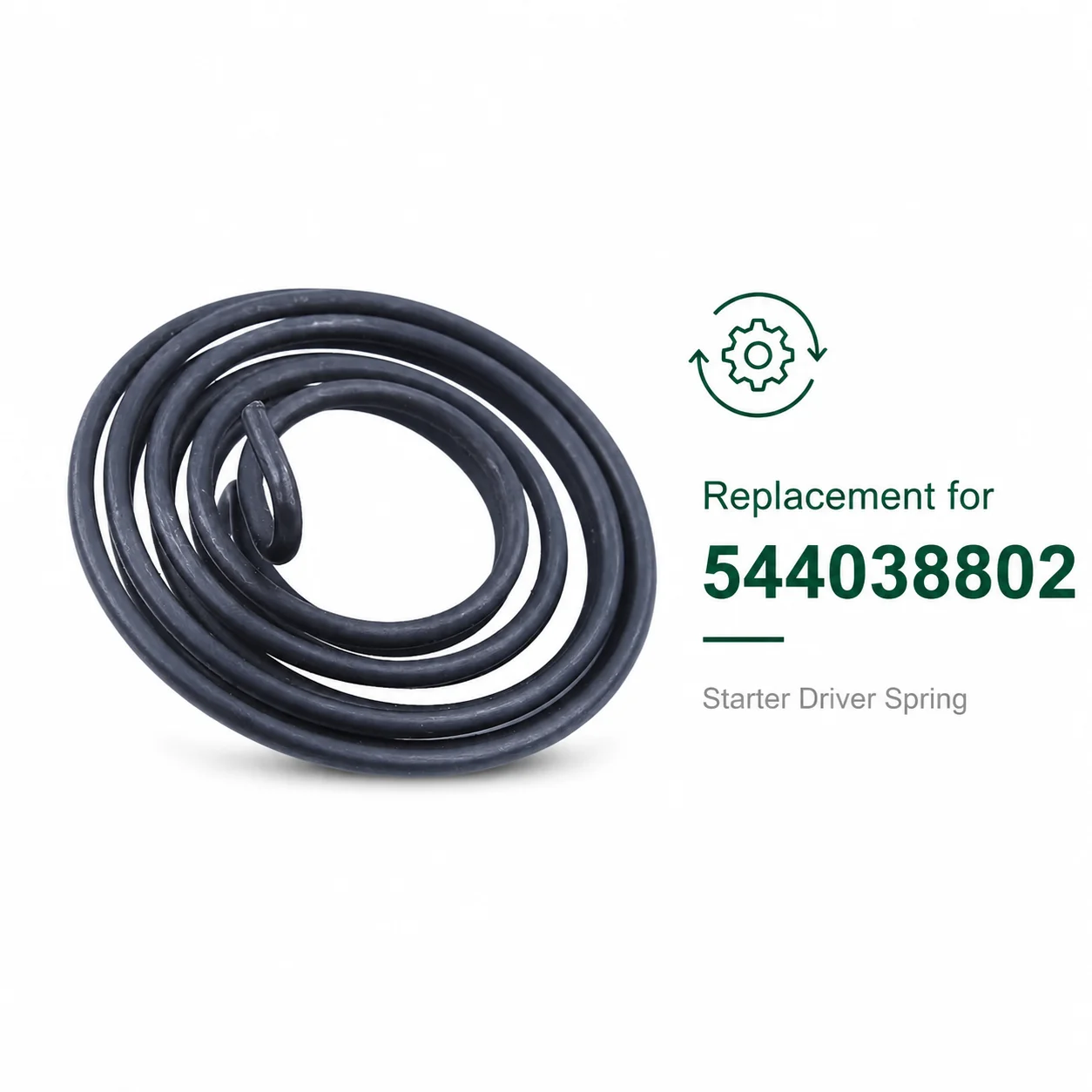 Starter Driver Spring, Recoil Starter Spring For Husqvarna 128C 128L 128LD 128LDX 128R 128CD, Replaces 544038802 Trimmer Parts