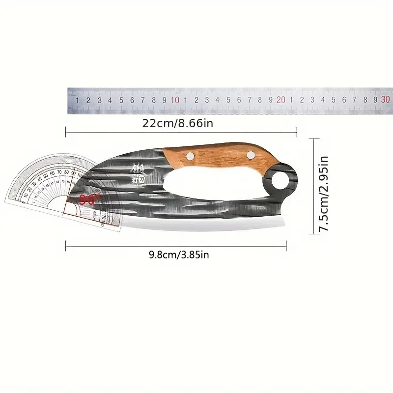 1PC Outdoor stainless steel forged meat cutting knife, new labor-saving kitchen knife, ultra fast fish chopping knife U9195