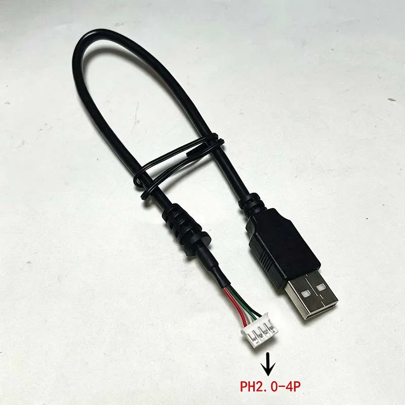 2PCS All-Copper USB to PH 2.0/4P-5P Touchscreen Camera Connector Cable, Motherboard Connector Cable, USB Cable