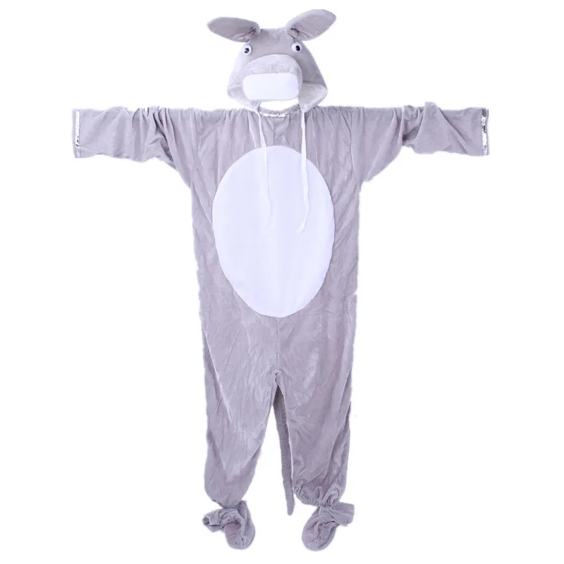 Children\'s Halloween Animal Cosplay Costumes Little Donkey Cartoon Animal Cosplay Children\'s Stage Performance Costumes