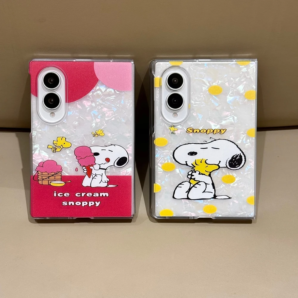 เคสโทรศัพท์ลายการ์ตูนสนูปปี้น่ - Phone Cases Z Fold 6 บทวิจารณ์และราคา