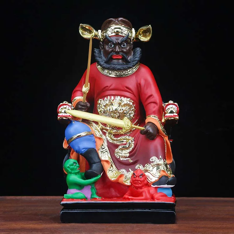Southeast Asia Taoist Buddhism HOME Shrine efficacious protection Exorcise evil spirit Patron saint ZHONG KUI TIANSHI God statue
