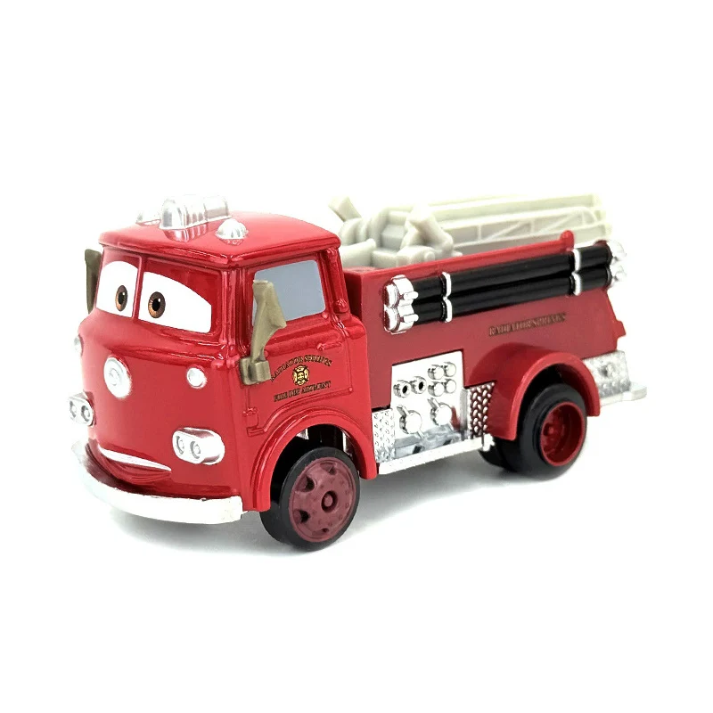 HOT SALE Disney Pixar Car Lightning McQueen The King Mater 1:55 Diecast Metal Alloy Model Car Toy for Kids Birthday Gift New Yea