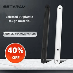 2PCS Plastic drawer track Two track Bottom Support Wardrobe Guide rail Slide channel Keyboard Accessories