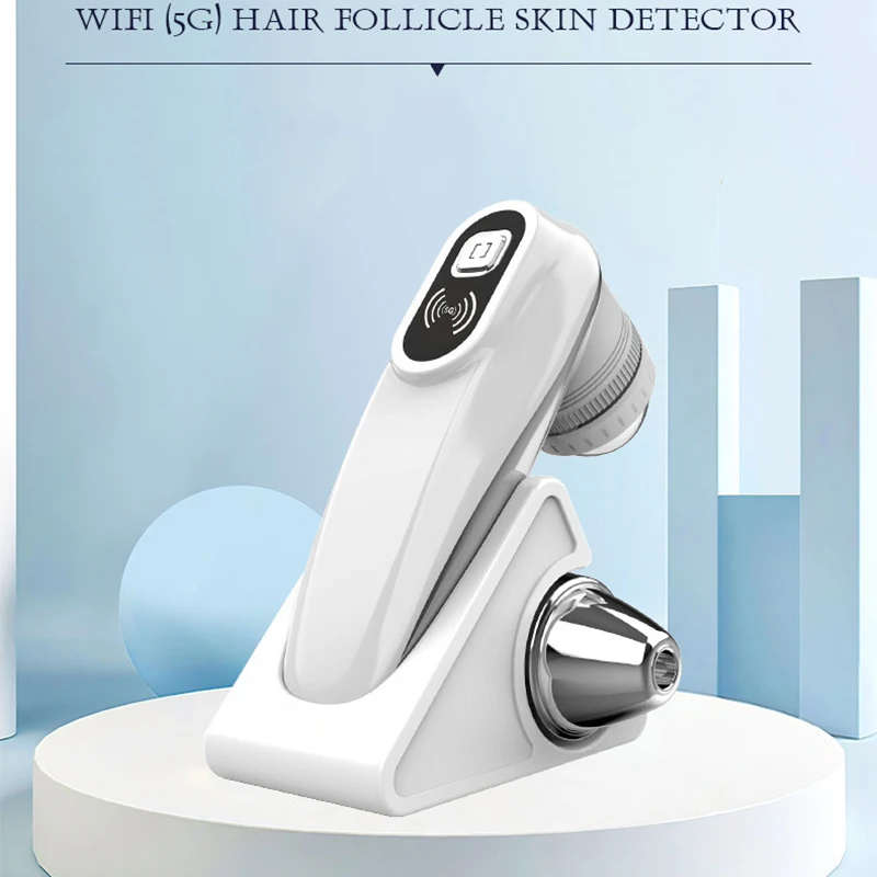 WIFI Scalp/Skin /Hair follicle Detection Testing Analysis Magnifier UV Skin Analyzer Professional 50X/200X Facial Skin Detector