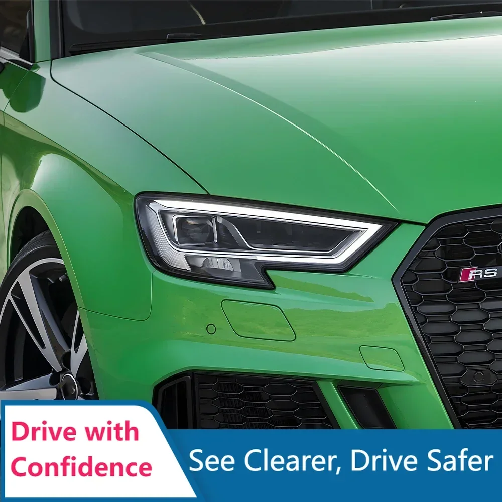

Автоматические передние фонари для Audi A3 S3 RS3 2013-2021, светодиодные автомобильные фары в сборе, обновление, аксессуары для линз проектора с высокой конфигурацией