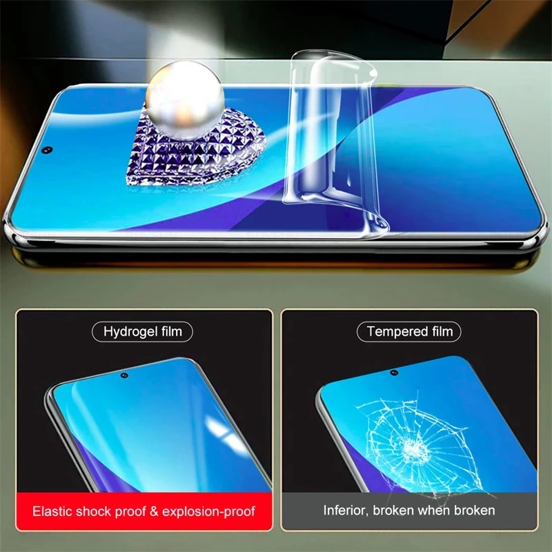 Étui en Film Hydrogel pour Xiaomi, 3 pièces, protecteur d'écran transparent HD 5G pour Poco X5 Pro