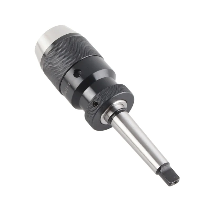 

Емкость 1-16 мм 45 # Стальной самозатягивающийся сверлильный патрон для токарного станка без ключа с конической оправкой MT3-B18 Коническая оправка MT2-JT3