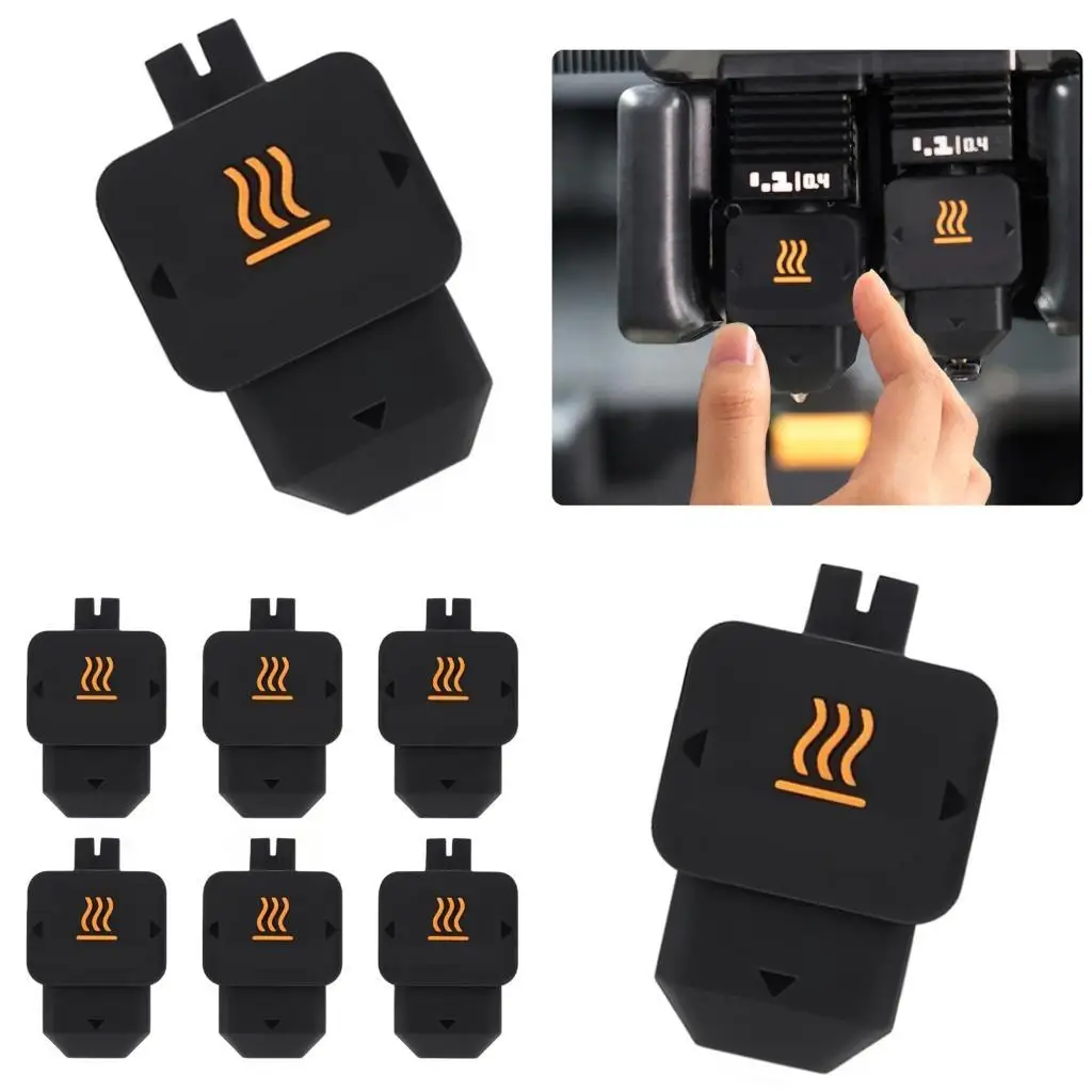 652f Calzino in silicone per maniche hottend della stampante H2D impedisce che il bastoncino filamento stabilizzassero