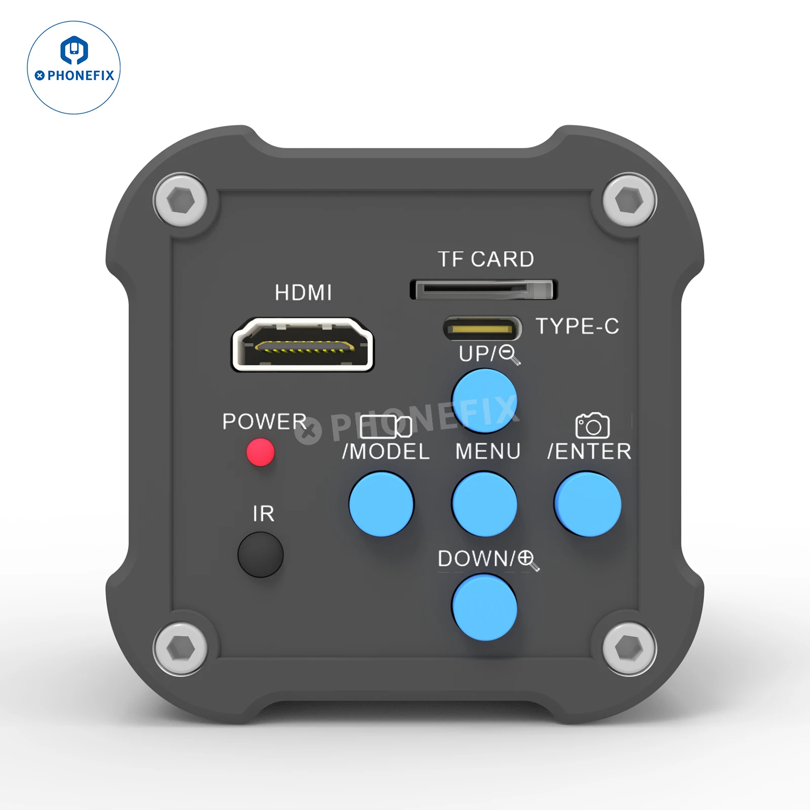 Fotocamera per microscopio industriale digitale HDMI 14MP 4K fotocamera ad alta risoluzione 8 lingua principale supportata per la riparazione della