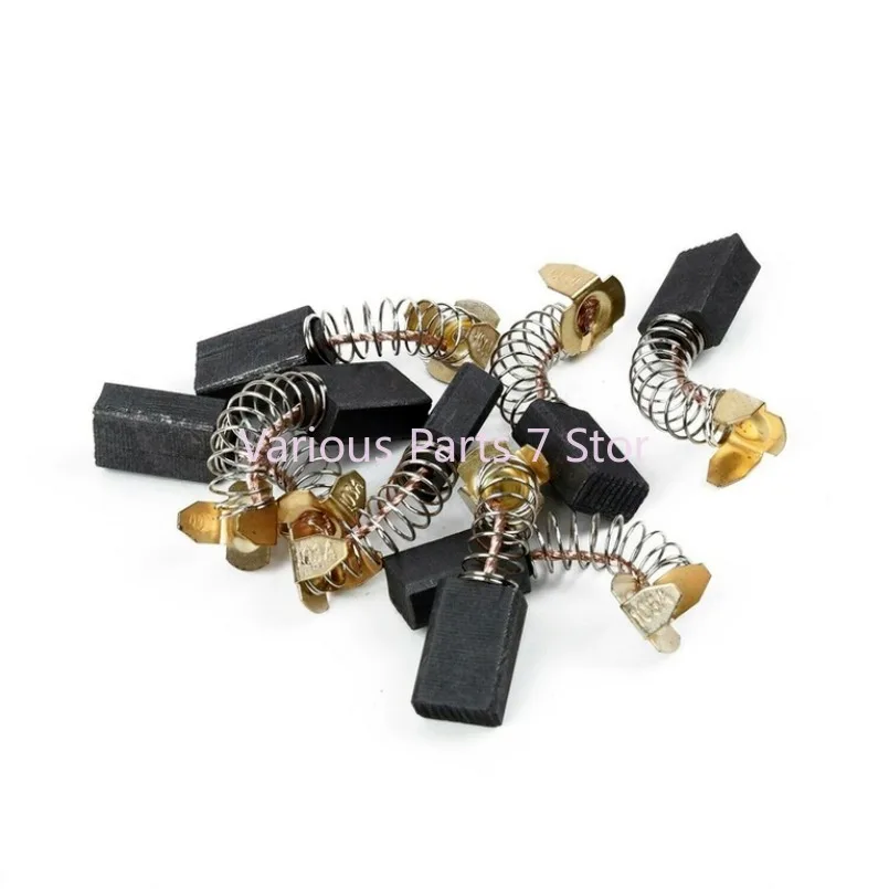 10PCS Motor Carbon Brushes Replacement For Angle Grinder Parts13*6.5*7.5mm