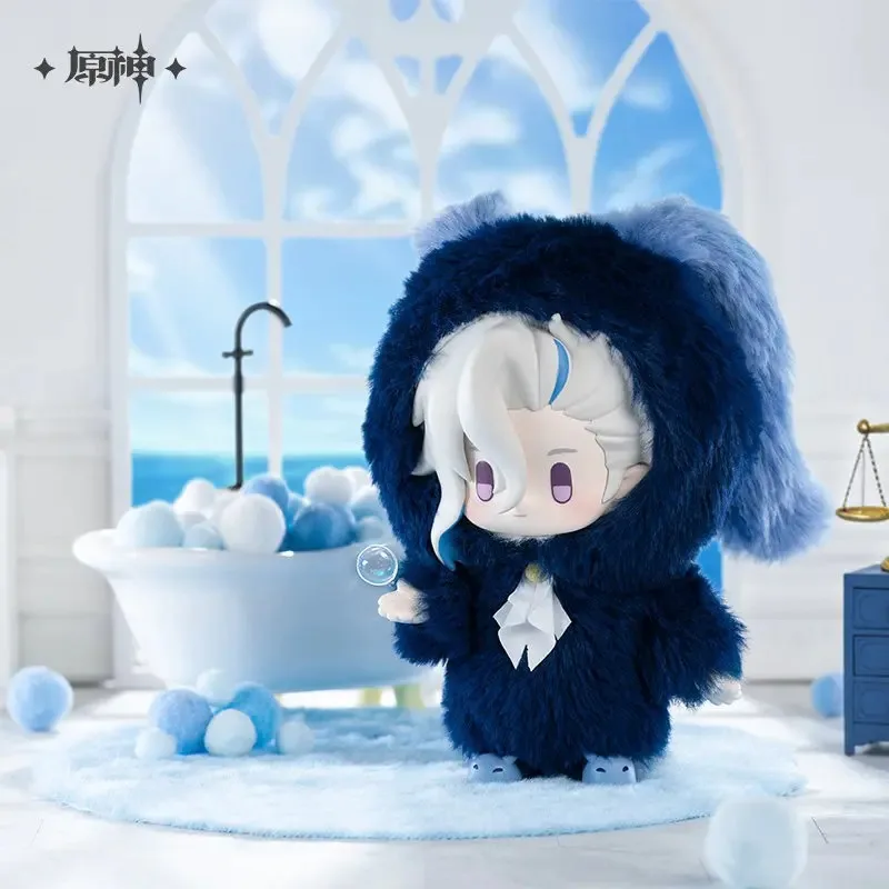 Genuine Genshin Impact Winter Vesting Series Plush Pendant Kawaii Action Figures Cute Stuffed Dolls Collection Toy Gift