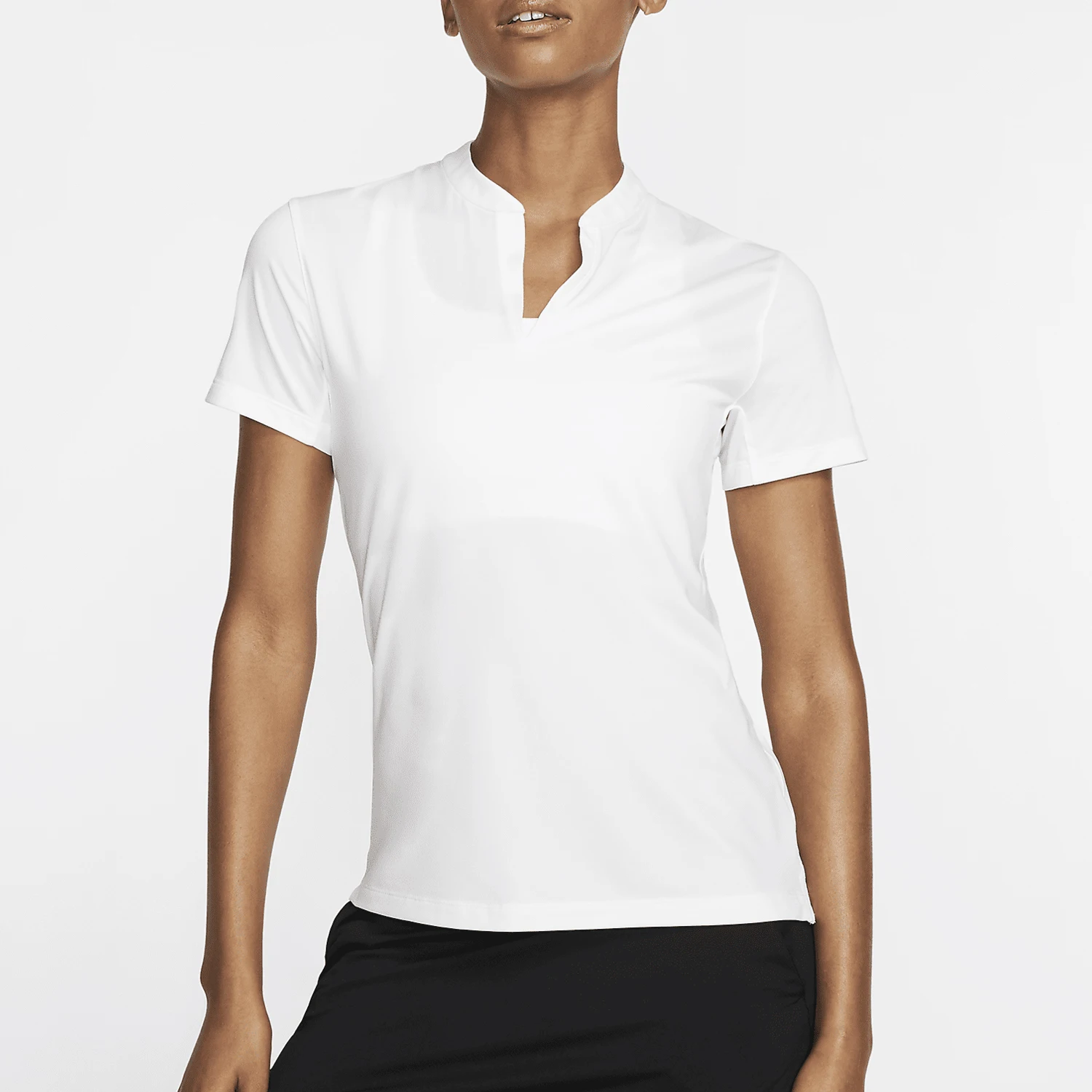 

Nike Genuine Dri-FIT Women's Summer Slim-fit Breathable Golf T-shirt AJ5223-100