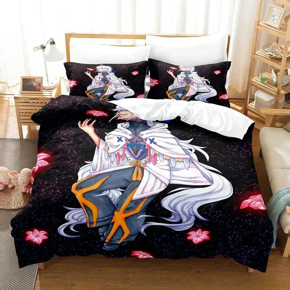 

3D Print Anime Fate/Grand Order, Merlin Bedding Set Single Twin Full Queen King Size Bed Set Adult Kid Bedroom Duvet cover Sets