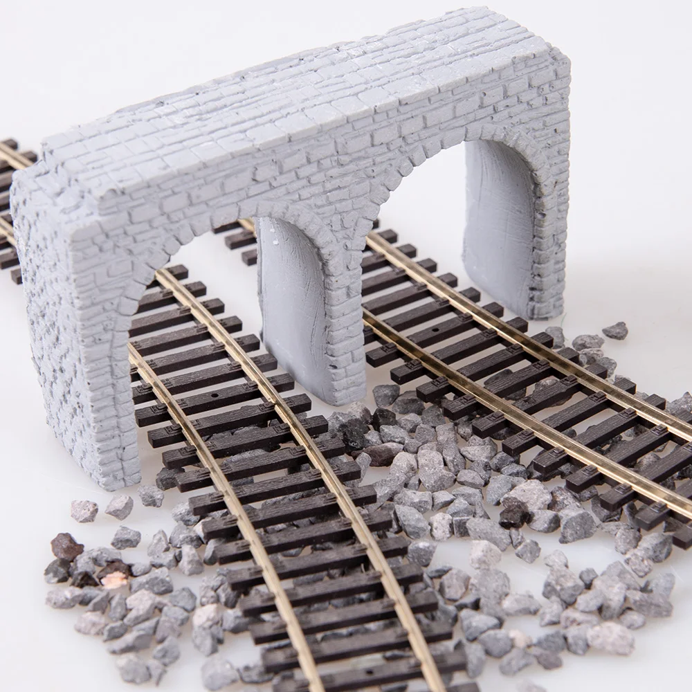 Model tunelu kolejowego w skali N, wyjście, wejście, jaskinia, budynek, transport kolejowy, tor, mikro krajobraz, akcesoria, 1 sztuka