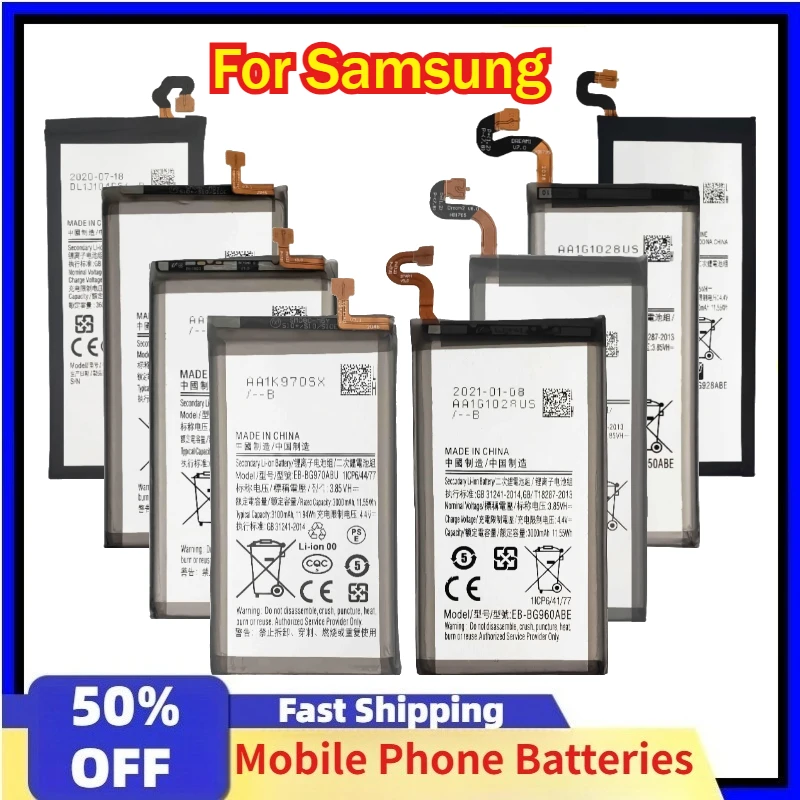 

EB-BG928ABE EB-BG950ABE EB-BG955ABE EB-BG960ABE EB-BG970ABU EB-BG973ABU EB-BG975ABU EB-BJ730ABE Battery for Samsung Mobile Phone