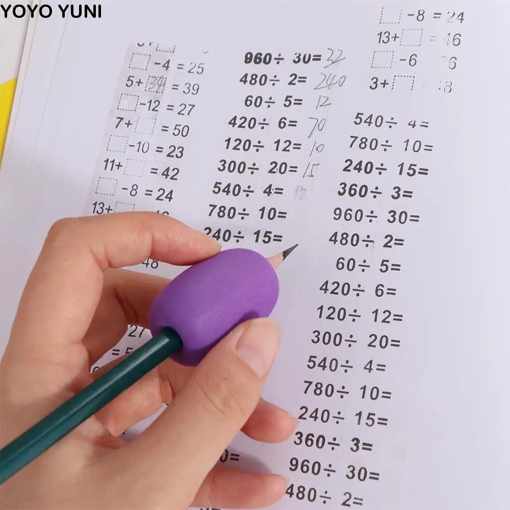 

Posture Trainers Sponge Pencil Holder Ergonomic Handwriting Pencils Correctors Flexible Stylus Grips Writing Corrector Grip