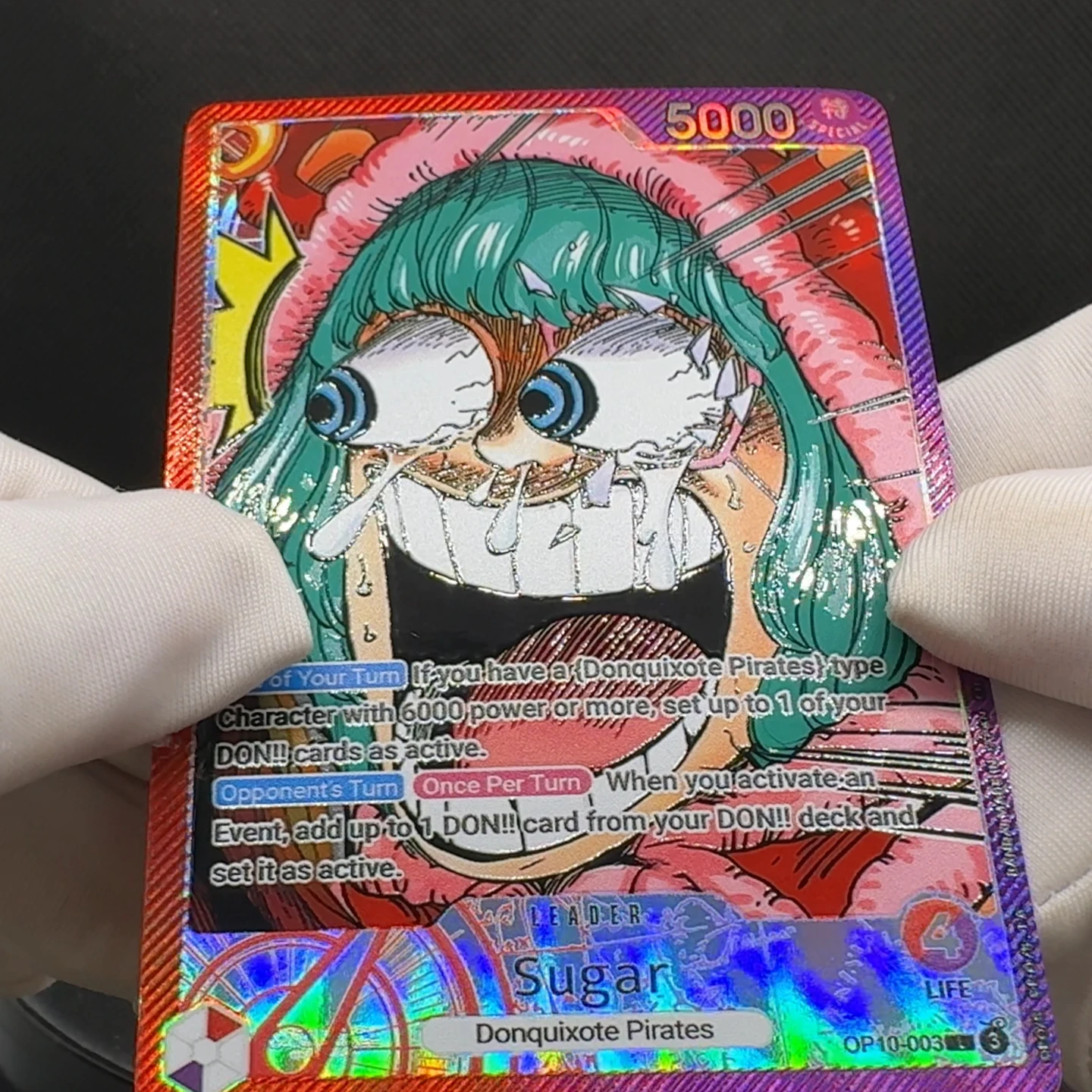 One Piece TCG OPCG English Leader card Base Shop Limited Leader