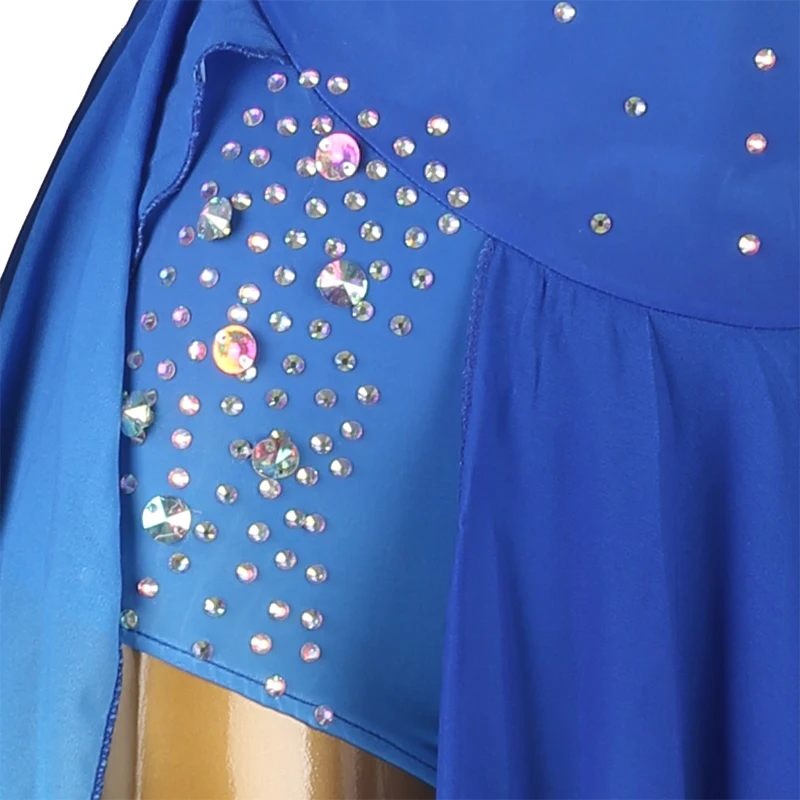 Eiskunstlauf Kleid Tanz Tragen Bühne Kostüm Kleidung Mädchen Kinder Kleidung Künstlerische Eislaufen Kleid Tanz Trikot Samba B017