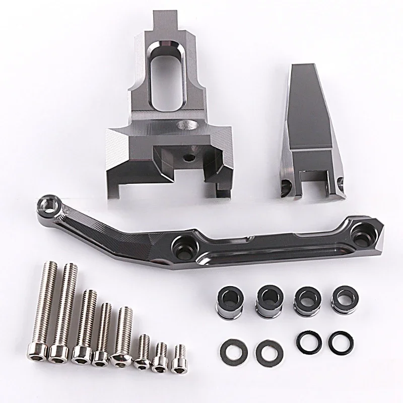 

Suitable for Yamaha Mt 09 Tracer Motorcycle Aluminum Alloy Adjustable Steering Damper Bracket Kit，New，2024