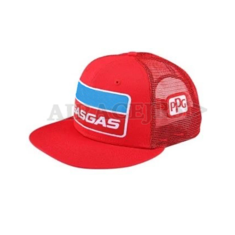 GASGAS Baseball Hat Motocross Racing MTB Motorcycle Downhill Mountain Sports Hardtop Duck Tongue Hat Sunshade Embroidered Mesh