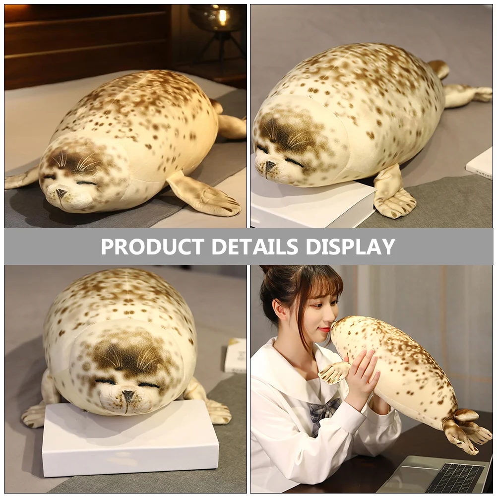 Stuffed Toys Lovely Kids Skin-friendly Plush Figure Bed Pillows Home Decor Sea Lion