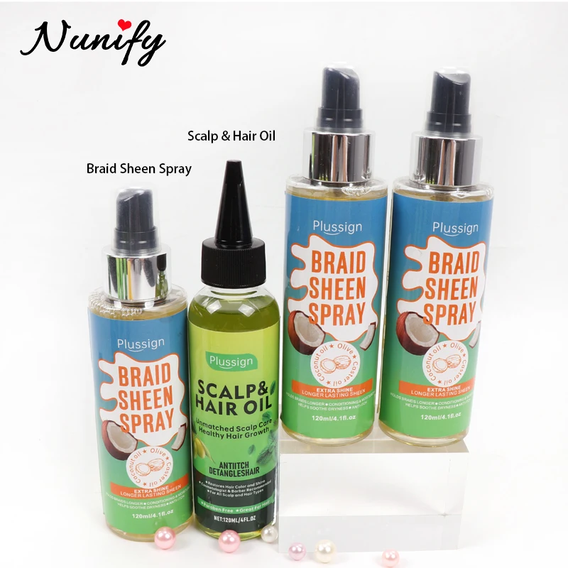 

Exotic Scalp Oil For Nourish Dry Scalp Braid Sheen Spray Provide Lasting Sheen Anti Itch Spray With Olive Oil Hair Oil For Split