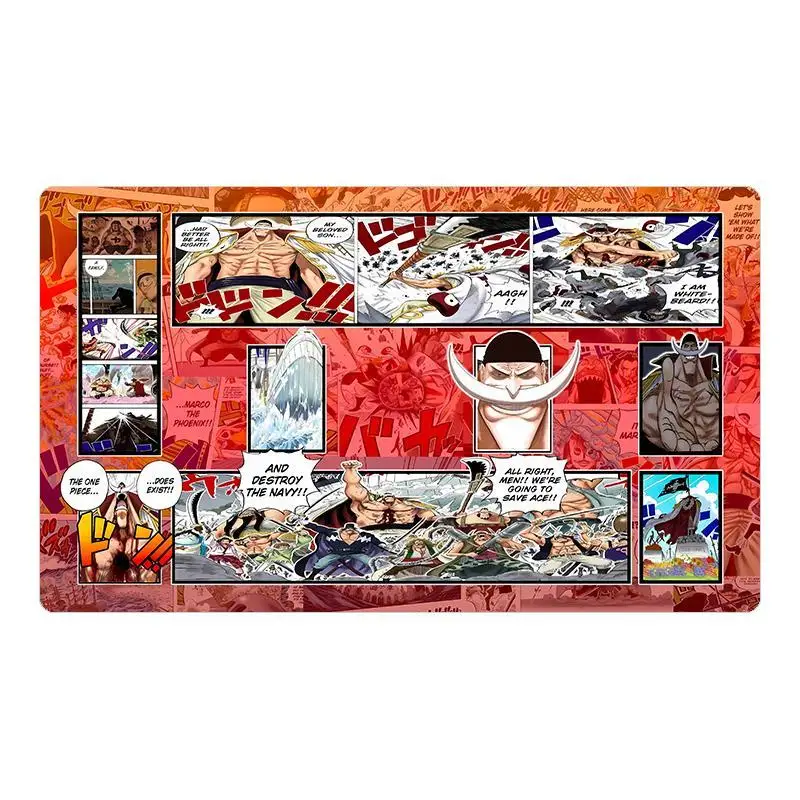 One Piece OPCG Playmat Monkey D Luffy Roronoa Zoro Self Made Single Table Mat Battle Pad Classics Anime Collection Cards Toy