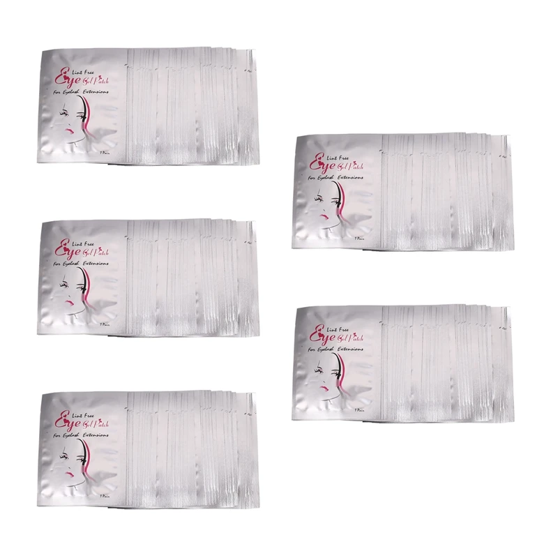 250 Pairs Eyelash Extension Under Gel Eye Pads Non-Woven Patches Make-Up