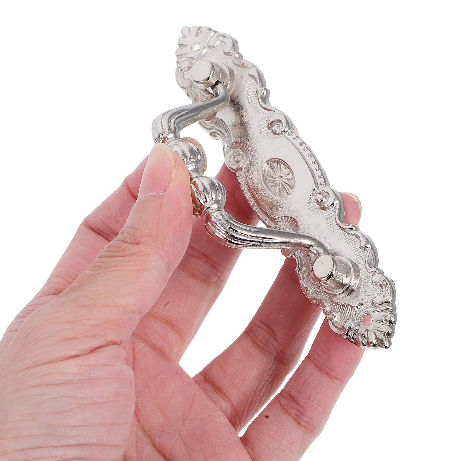 

4 Pcs Handle Cupboard Handles Knobs Drawer Cabinet Door Decorative Zinc Alloy