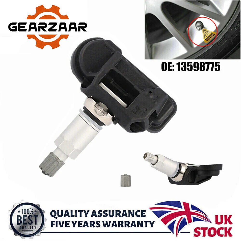 TPMS Tyre Pressure Sensor For Vauxhall Astra Corsa Zafira Insignia 13598775 UK