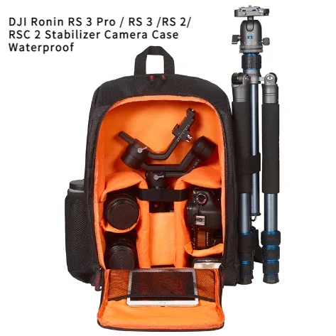 

DJI Ronin Stabilizer Storage Bag for DJI RS 3 Pro /DJI RS 3 /RS 2/DJI RSC 2 Camera Bag Backpack Waterproof Handheld Stabilizer