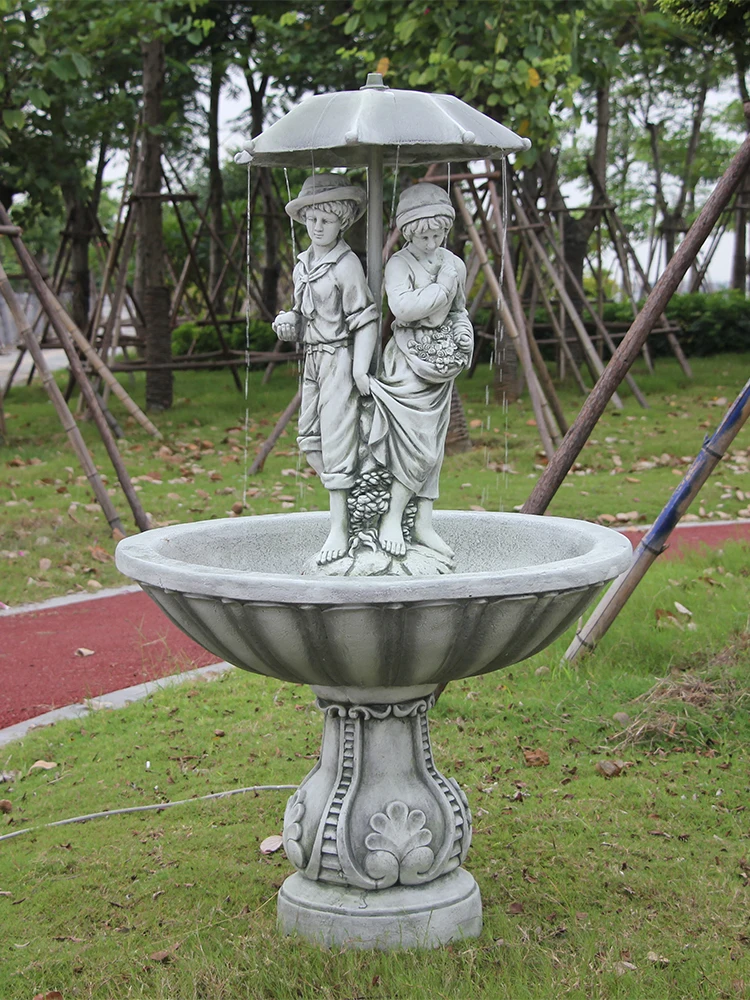 Large outdoor garden running water decoration courtyard water feature decoration