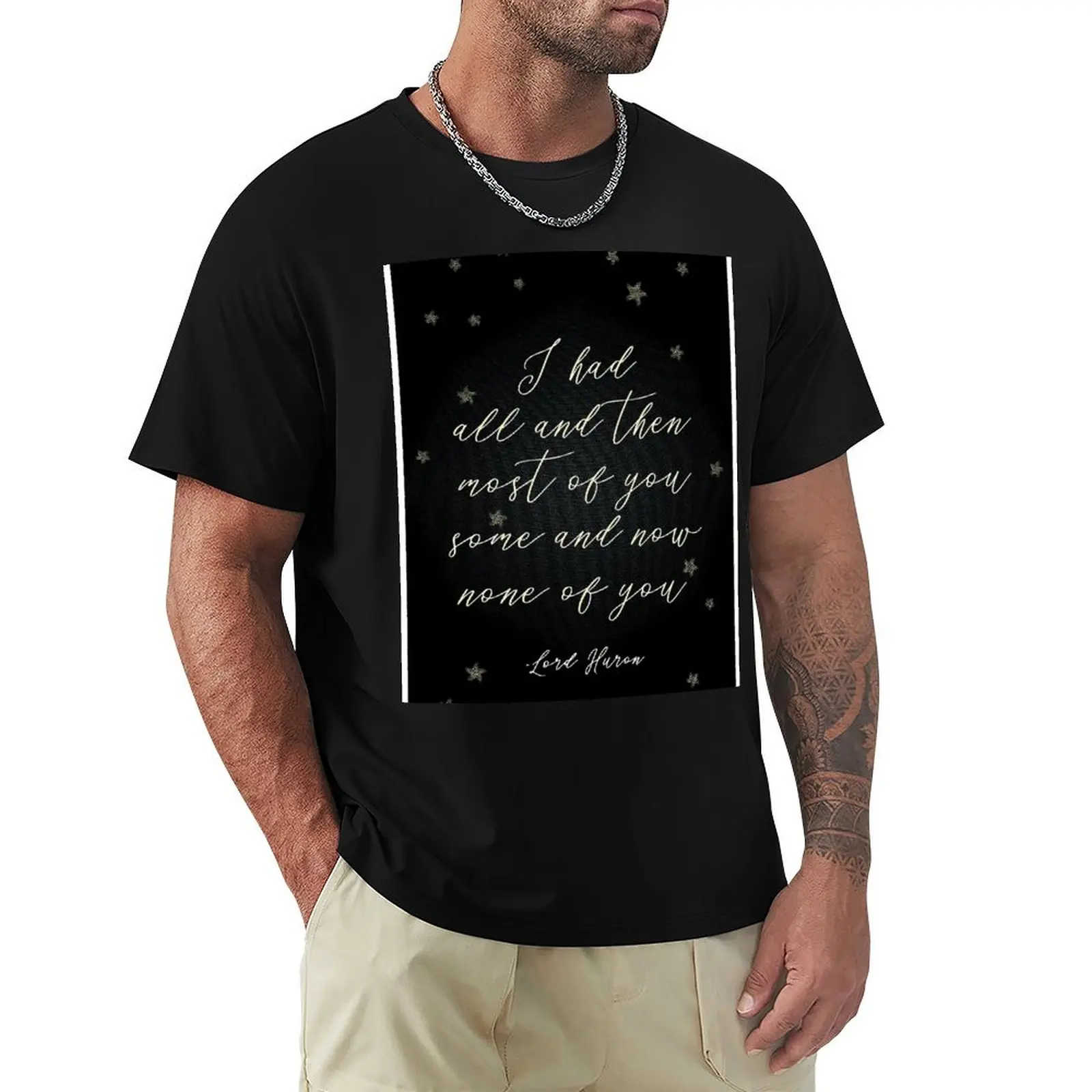 Lord Huron - The Night We Met T-Shirt Casual Loose Fit Summer Tee Shirt
