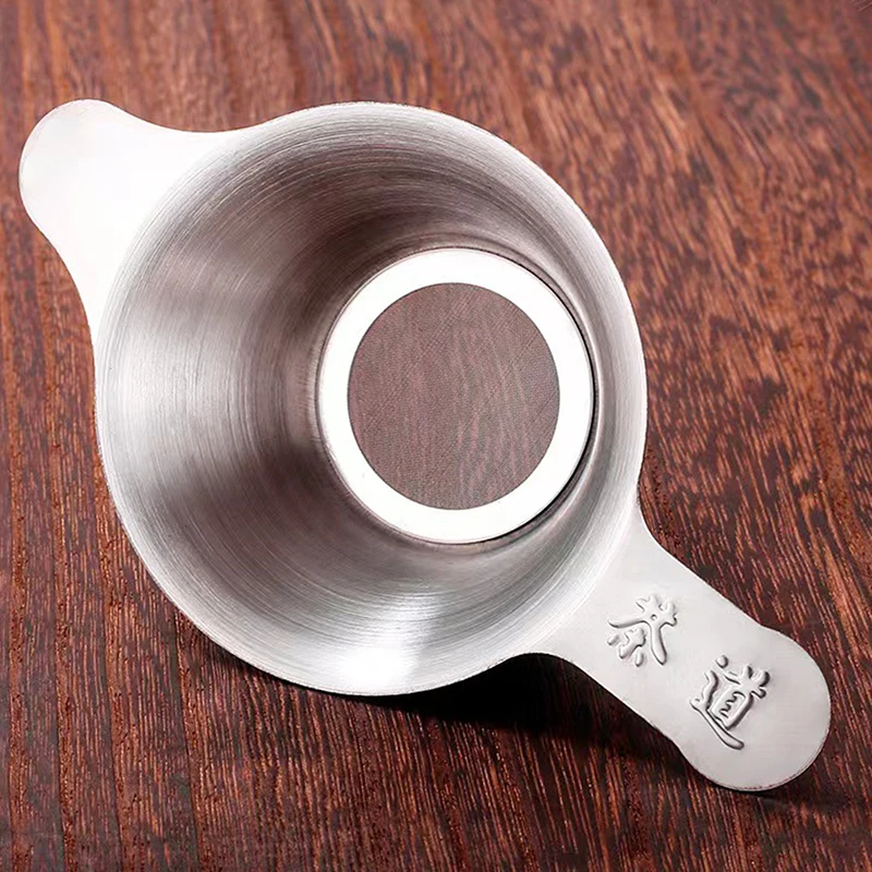 New Tea Strainer 304 Stainless Steel, Teapot Teacup Filter, Reusable Tea Infuser, Chinese Teaware Accessories, Kitchen Tools