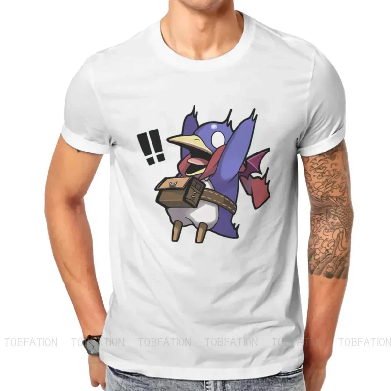 

Повседневная футболка-сюрприз, футболка с принтом Disgaea Prinny Laharl Etona, уличная одежда с принтом игр, удобная мужская футболка с коротким рукавом, идея для подарка