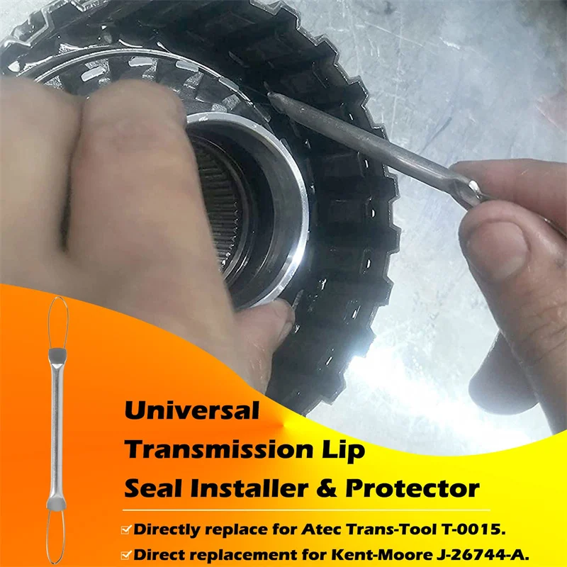 T-0015 Universal Lip Seal Installer & Remover Transmission Tool Perfectly Compatible with Atec T-0015 Kent-Moore J-26744-A