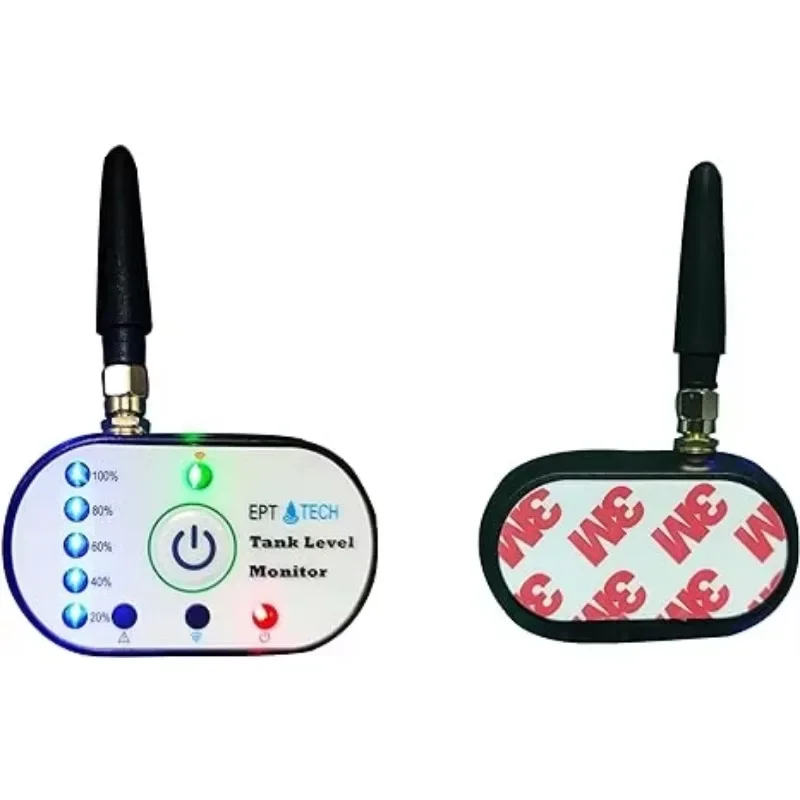 TLC2326P Tuya WIFI RF 433 Signal Remote Alarm Ultrasonic IP67 Liquid Level Water Tank Monitor Automatic Pump Control