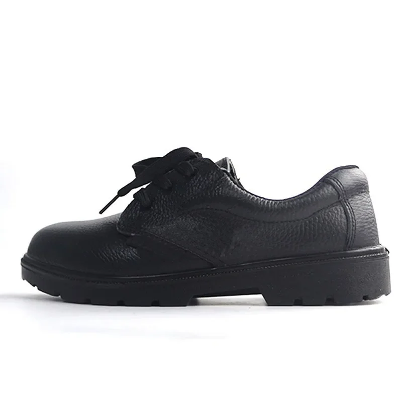 Anti-smashing oil-resistant shoes, labor insurance work shoes, men's leather shoes, casual shoes