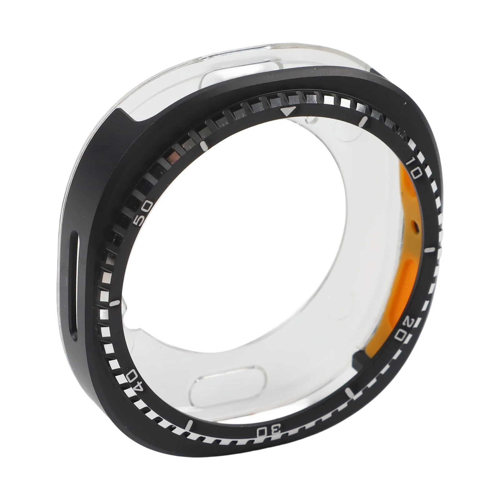 Capa de Metal para Samsung Galaxy Watch 8 44mm, Protetora à Prova de Choque com Cobertura Total e Design Resistente ao Suor