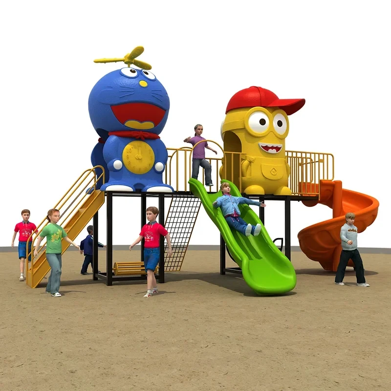 China Factory Plastic Equipment Commercial Prchool Outdoor Children Playground