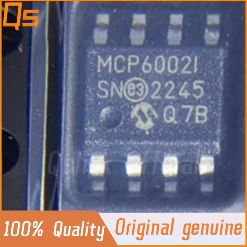 

New Original MCP6002 MCP6002T-I/SN SOP-8 Dual channel operational Amplifier Chip